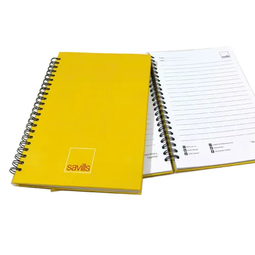 Làm sổ tay lò xo giá rẻ in logo theo yêu cầu