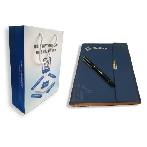 Bộ quà tặng doanh nghiệp làm từ sổ tay