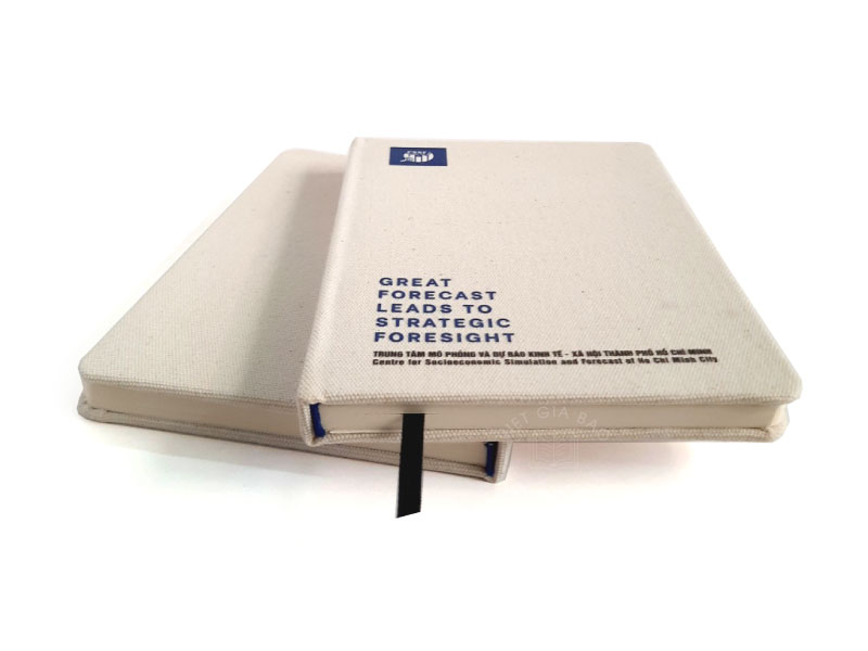 sản xuất sổ tay bìa vải theo yêu cầu