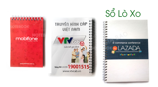 vgb in sổ lò xo theo yêu cầu in sổ tay tphcm