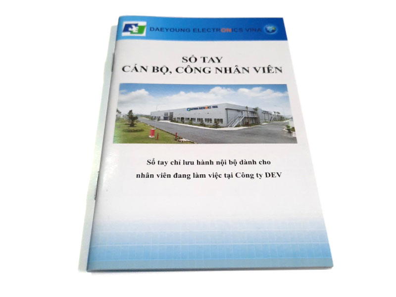 Sổ Tay Truyền Thông Nội Bộ – Quà Tặng Doanh Nghiệp Cá Nhân Hóa 2025