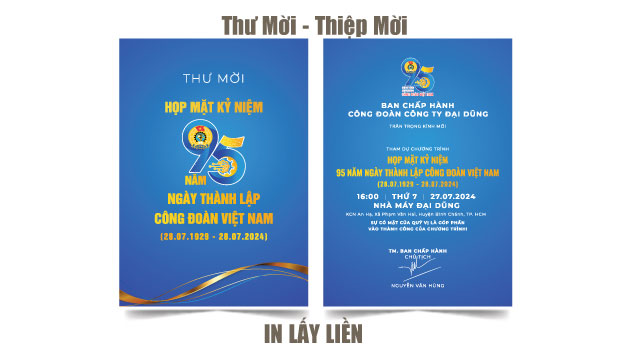 in thiệp mời số lượng ít lấy ngay