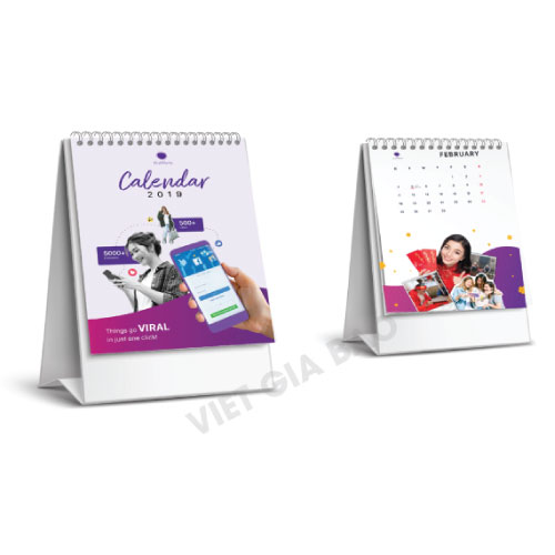 thiết kế in lịch giá rẻ theo yêu cầu