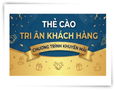 chuyên in thẻ cào tri ân khách hàng lấy liền