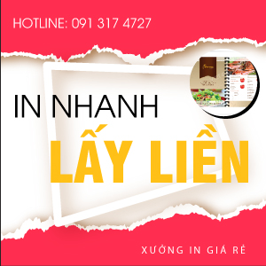 in rẻ đẹp in nhanh lấy trong ngày tại tphcm