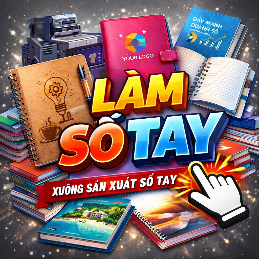 xưởng làm sổ tay quà tặng chuyên nghiệp tại tphcm