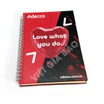 sổ lò xo bìa cứng bồi carton