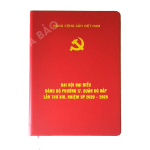sổ đảng viên in logo
