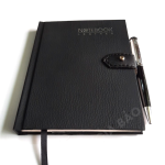 sổ keo dán gáy bìa giấy mỹ thuật giả da