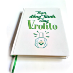 sổ tay bìa dán gáy bằng giấy Vrohto