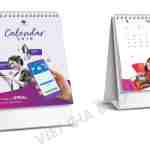 in lịch tết để bàn 2025 mới nhất