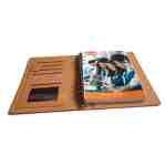 ruột bên trong sổ da ìa còng sơn cạnh